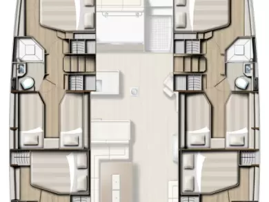 Noleggio Catamarano a Pirovac – Bali Bali 5.4