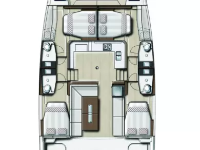 Noleggio Catamarano Bali con patente nautica