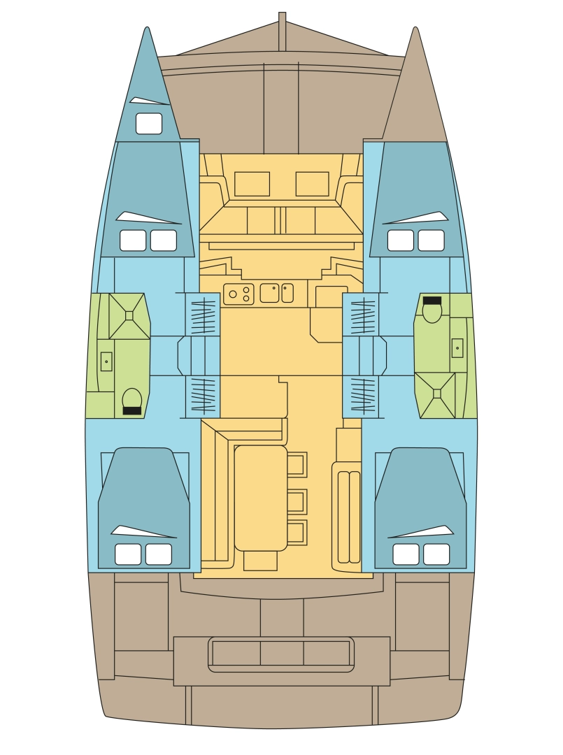 Noleggiare una Bali Bali 4.1 a Marsh Harbour