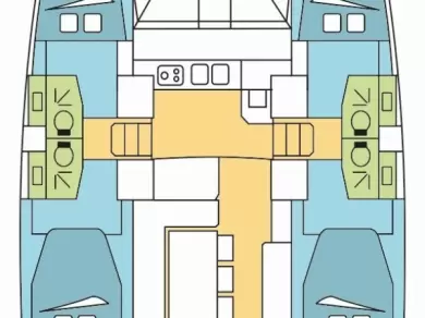 Noleggio Catamarano a Fethiye – Bali Bali 4.1