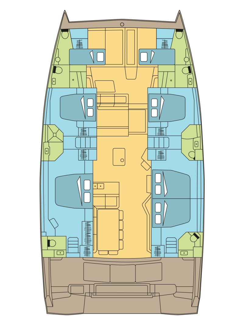 Noleggio Catamarano a Nassau – Bali Bali 5.4