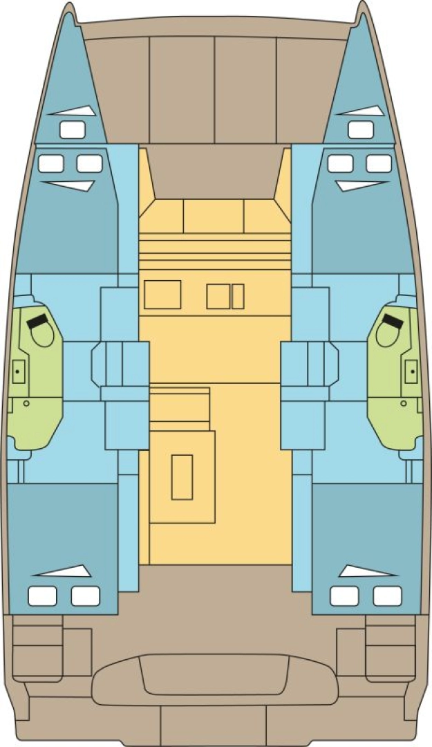 Noleggio Catamarano con o senza skipper Bali a Seget Donji