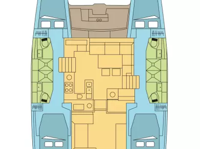 Noleggio barche Lagoon Lagoon 450 a Saint George's su Samboat