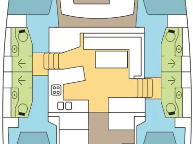 Noleggiare una Lagoon Lagoon 450 Sport Top a Marsh Harbour