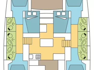 Lagoon Lagoon 50 da affittare a  Parham Town