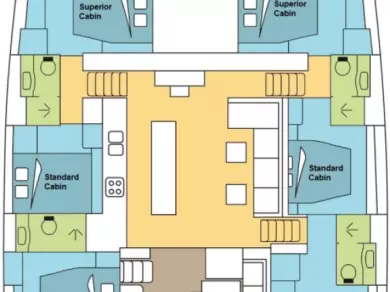 Noleggio barche Raiatea Island economico Lagoon 620
