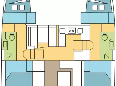 Noleggio Catamarano Nautitech con patente nautica