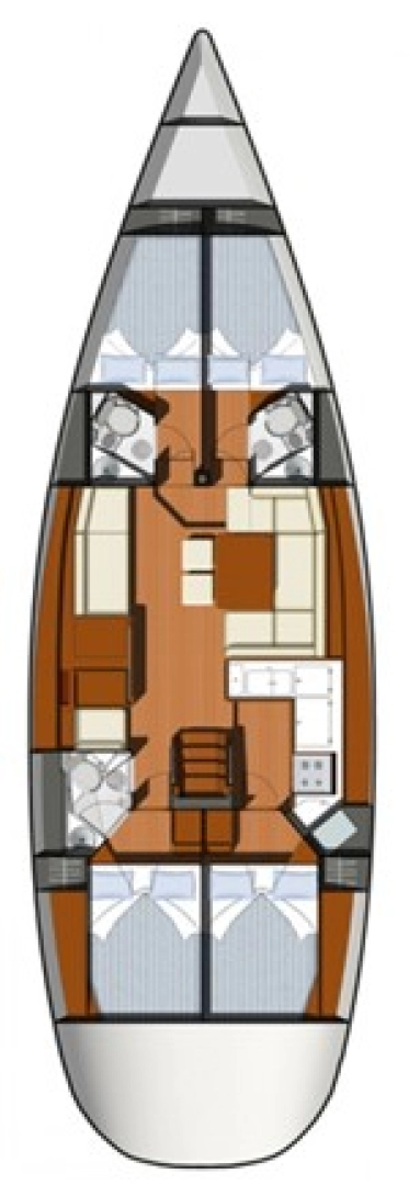 Jeanneau Sun Odyssey 50 DS da affittare a  Betina