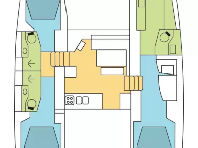 Noleggio a Castelli – Lagoon Lagoon 46 su SamBoat