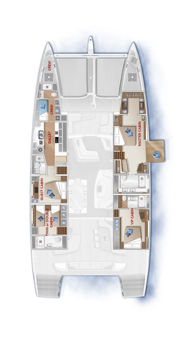 Noleggio a Spalato – Lagoon Lagoon Seventy 7 su SamBoat