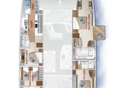 Noleggio a Spalato – Lagoon Lagoon Seventy 7 su SamBoat