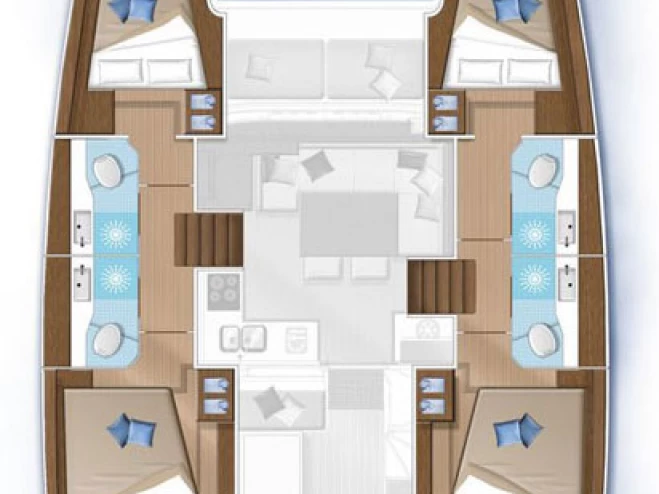 Noleggiare una Lagoon Lagoon 40 a Álimos