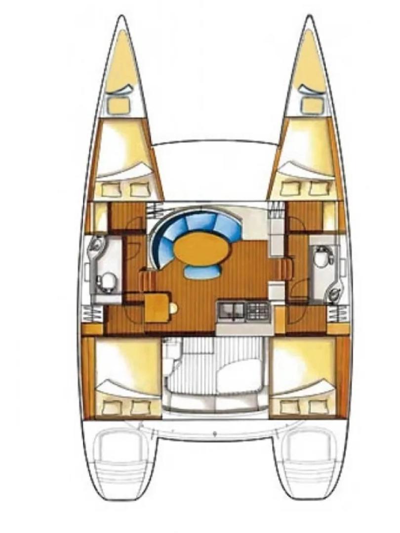 Noleggio a Lefkáda – Lagoon Lagoon 380 S2 su SamBoat