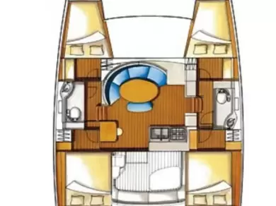 Noleggio a Lefkáda – Lagoon Lagoon 380 S2 su SamBoat