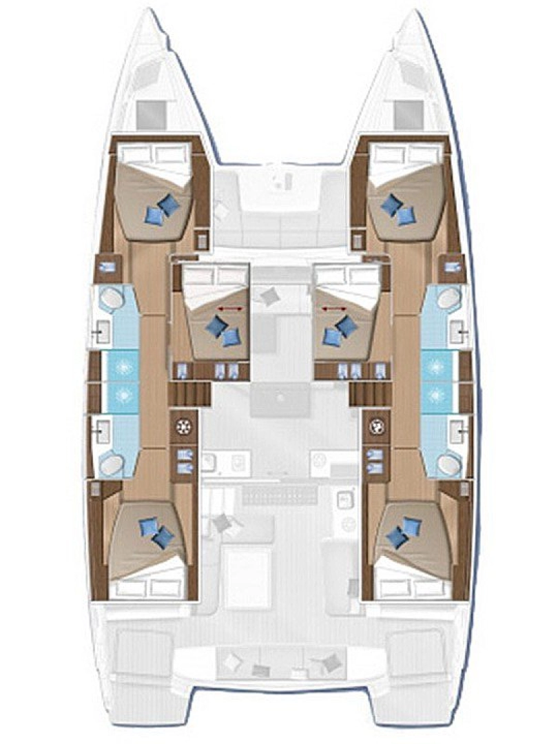Noleggio barche Álimos economico Lagoon 50
