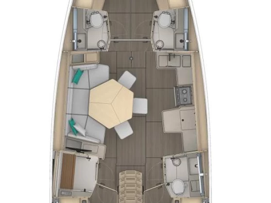 Noleggio barche Adaköy economico Dufour 44