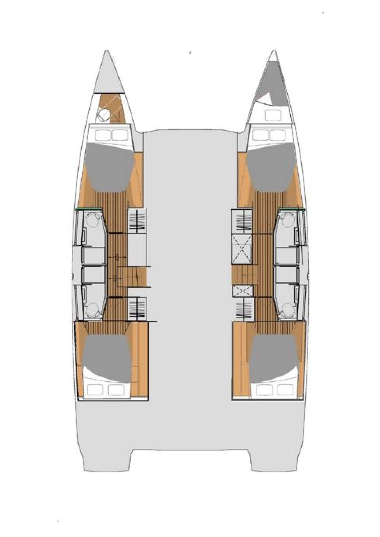 Noleggio Catamarano a Adaköy – Fountaine Pajot Elba 45