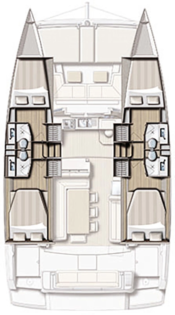 Noleggio Catamarano con o senza skipper Bali a Capo d'Orlando