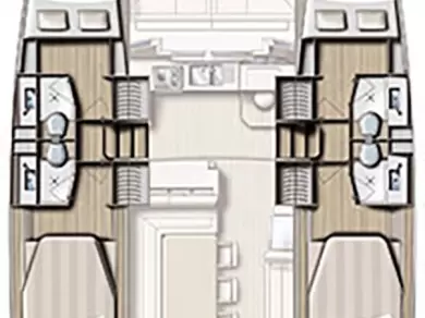 Noleggio Catamarano con o senza skipper Bali a Capo d'Orlando