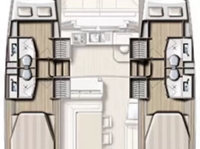 Noleggio Catamarano Bali con patente nautica