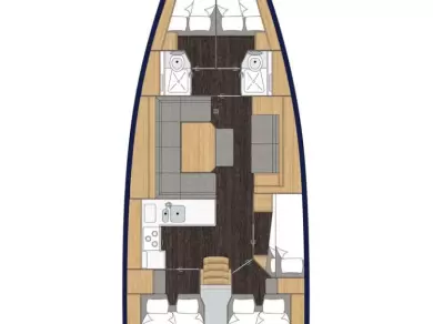Noleggio barche Bavaria Bavaria C45 Holiday a Portisco su Samboat