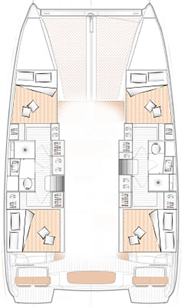 Noleggio Catamarano a Ligia – Excess Excess 11