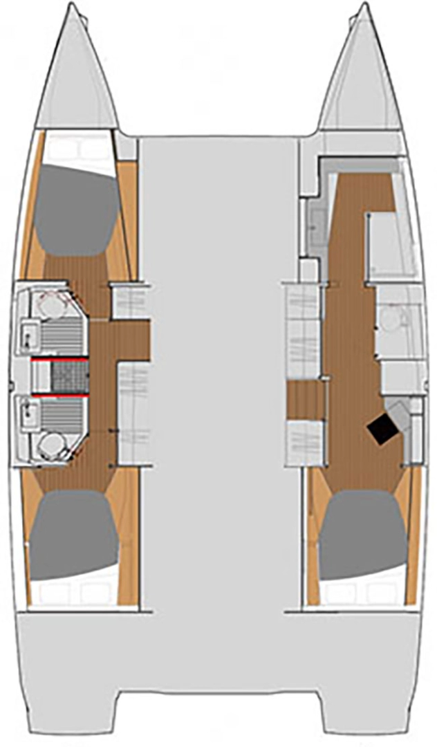 Noleggio Catamarano con o senza skipper Fountaine Pajot a Mykonos (Isola)
