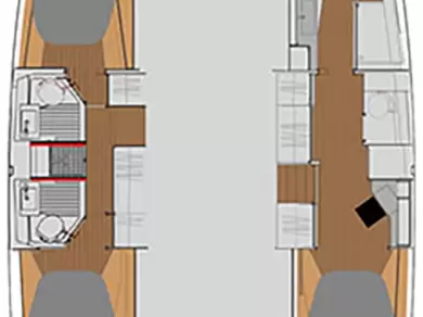 Noleggio Catamarano con o senza skipper Fountaine Pajot a Mykonos (Isola)