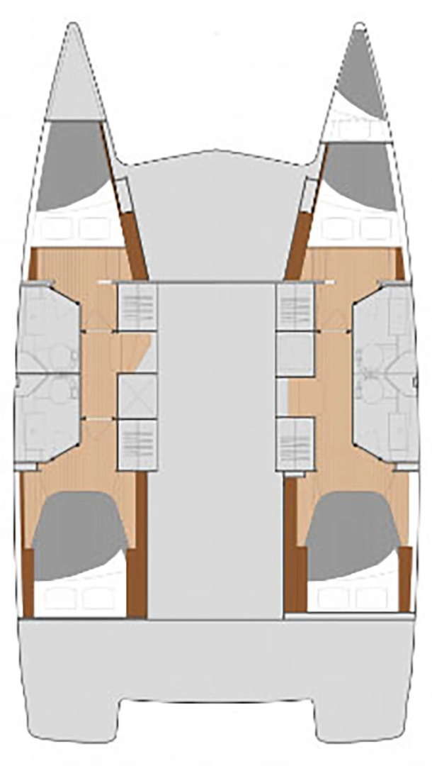 Noleggio Catamarano a Paros (Isola) – Fountaine Pajot Isla 40