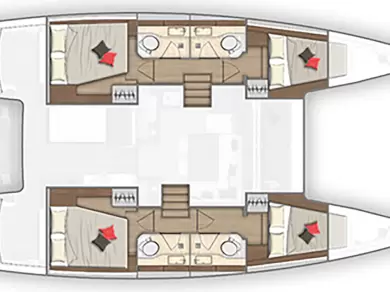 Noleggio barche Álimos economico Lagoon 40