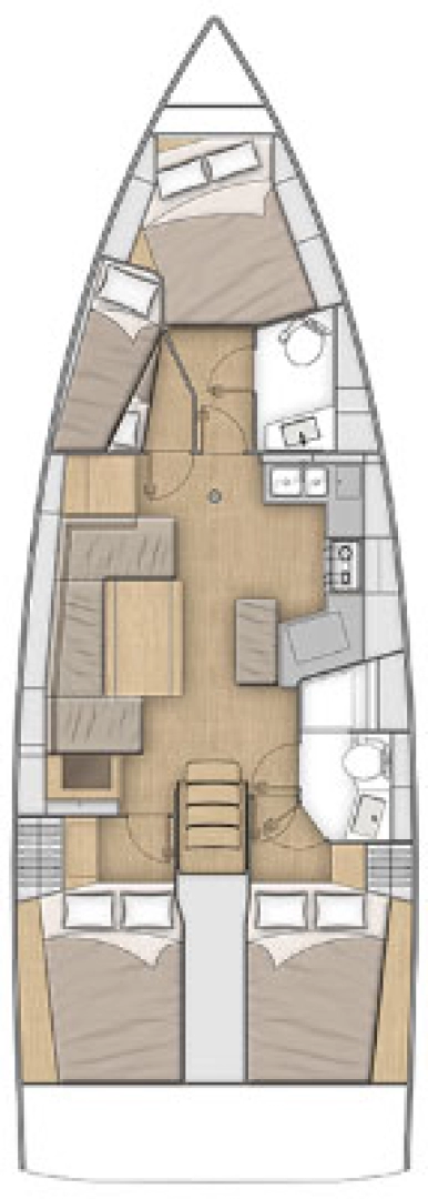 Noleggio barche Bénéteau Oceanis 40.1 a Bormes-les-Mimosas su Samboat