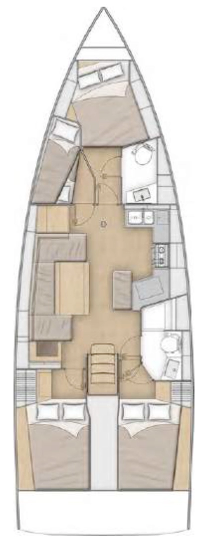 Noleggio Barca a vela con o senza skipper Bénéteau a Capo d'Orlando