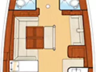 Noleggio barche Pálairos economico Oceanis 54