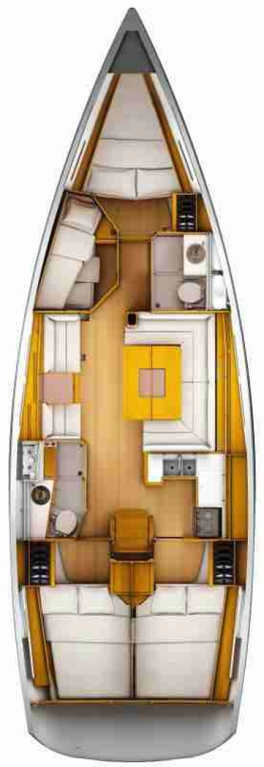 Noleggio barche Agropoli economico Sun Odyssey 449