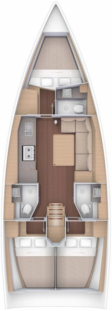 Noleggio barche Rodi (Citta) economico Dufour 390 GL