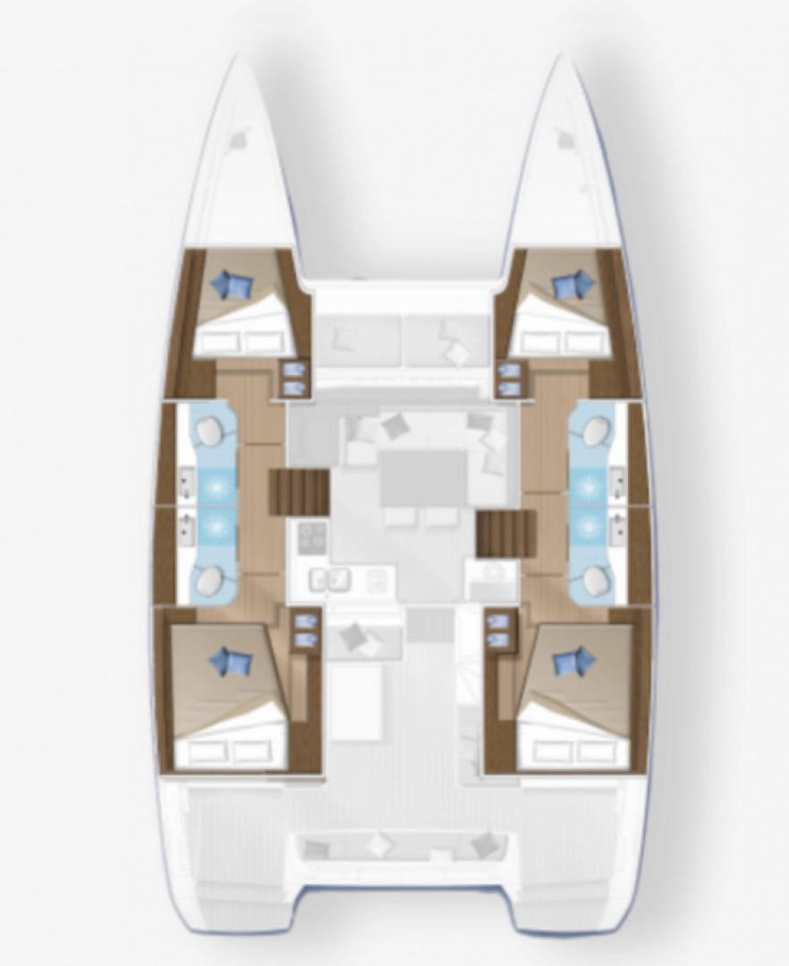 Lagoon Lagoon 40 da affittare a  Road Town