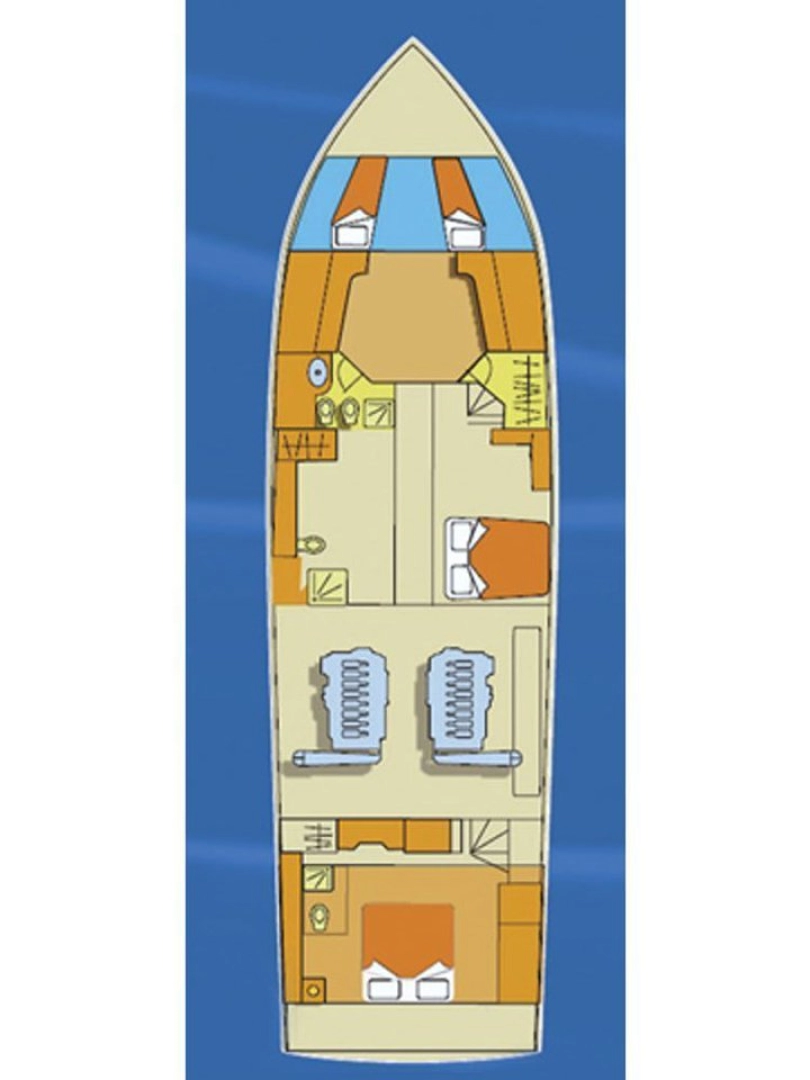 Cheoy Lee Shipyard Hong Kong Cheoy Lee 55 da affittare a  Spalato