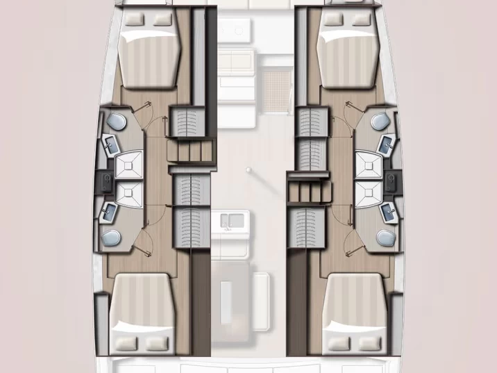 Noleggio Catamarano Bali con patente nautica