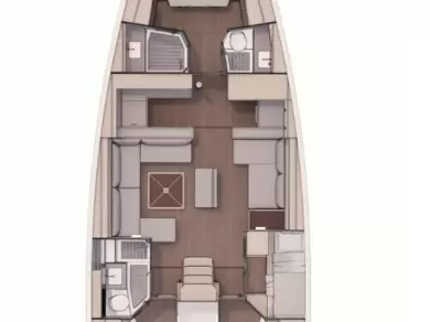 Noleggio Barca a vela Dufour con patente nautica