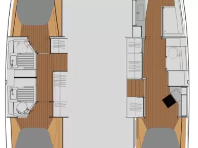 Noleggio barche Fountaine Pajot Astrea 42 a Annapolis su Samboat