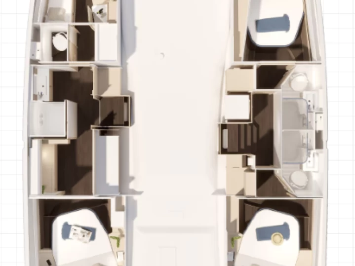 Noleggio Catamarano a Frenchtown – Fountaine Pajot Fountaine Pajot FP 44 Maestro - 3 cab.