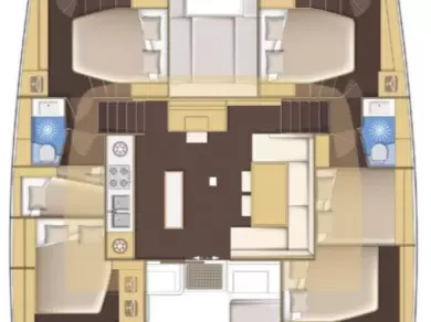 Noleggio Catamarano a Belize City – Lagoon Lagoon 52