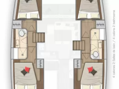 Noleggio barche Ao Po economico Lagoon 40