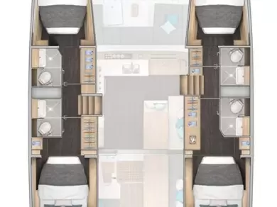 Noleggio barche Lagoon Lagoon 43 a Ao Po su Samboat