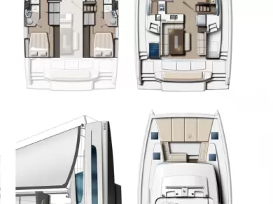 Noleggio Catamarano Bali con patente nautica