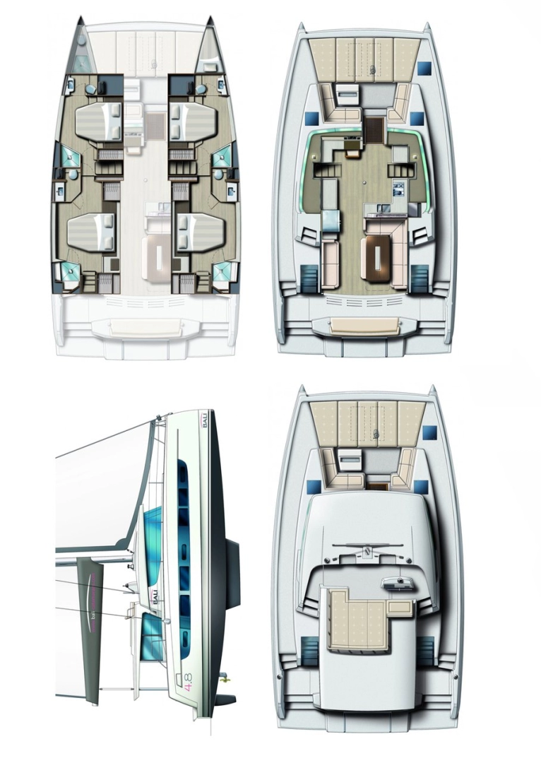Catamarano a noleggio a Marmaris al miglior prezzo