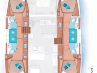 Noleggio Catamarano a Il Pireo – Lagoon Lagoon 46