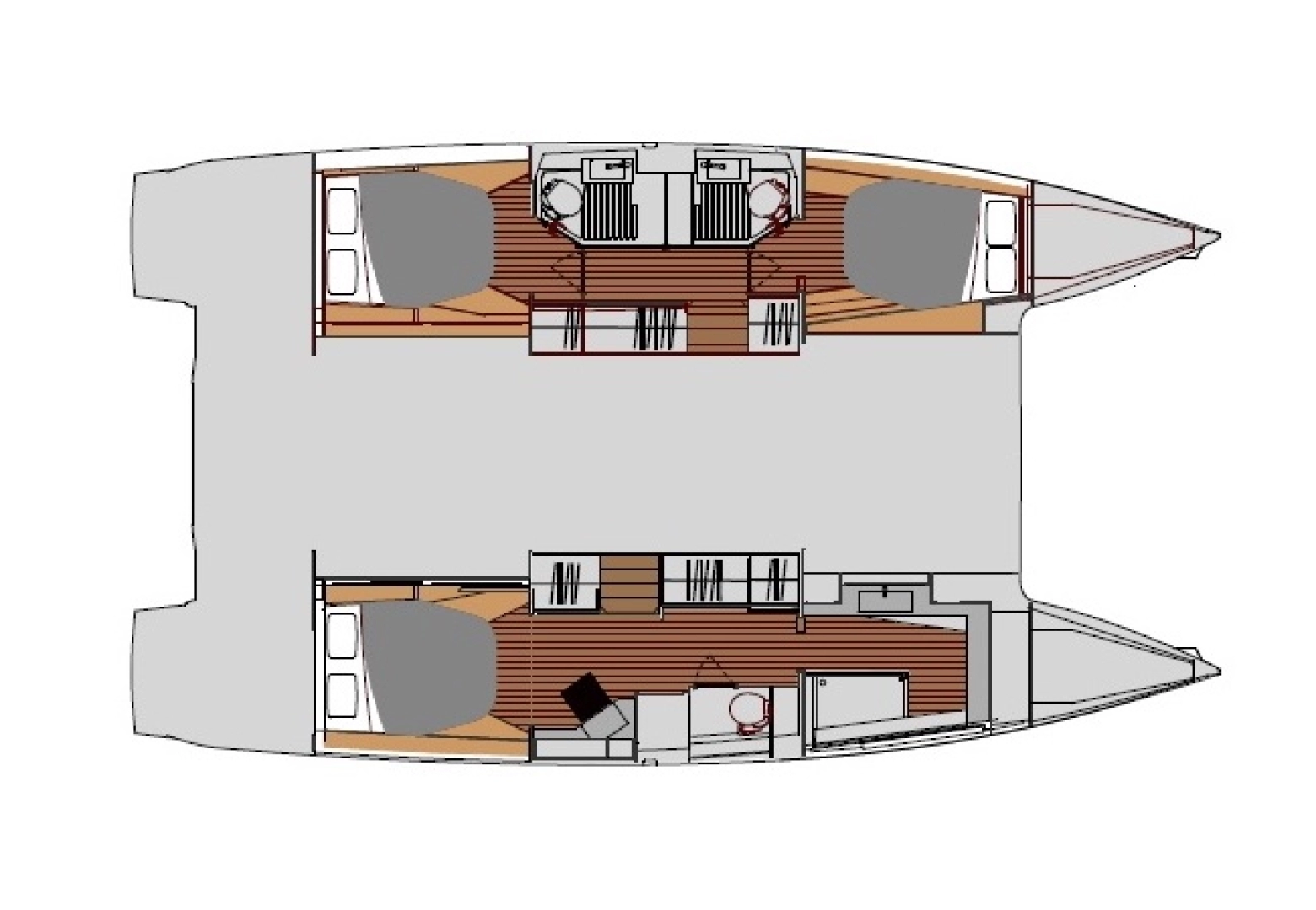 Fountaine Pajot Astrea 42 da affittare a  Marsiglia
