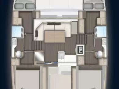 Noleggio Catamarano Aventura con patente nautica