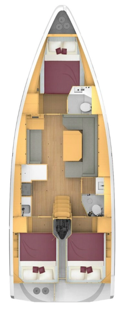 Noleggio barche Pirovac economico Bavaria C42